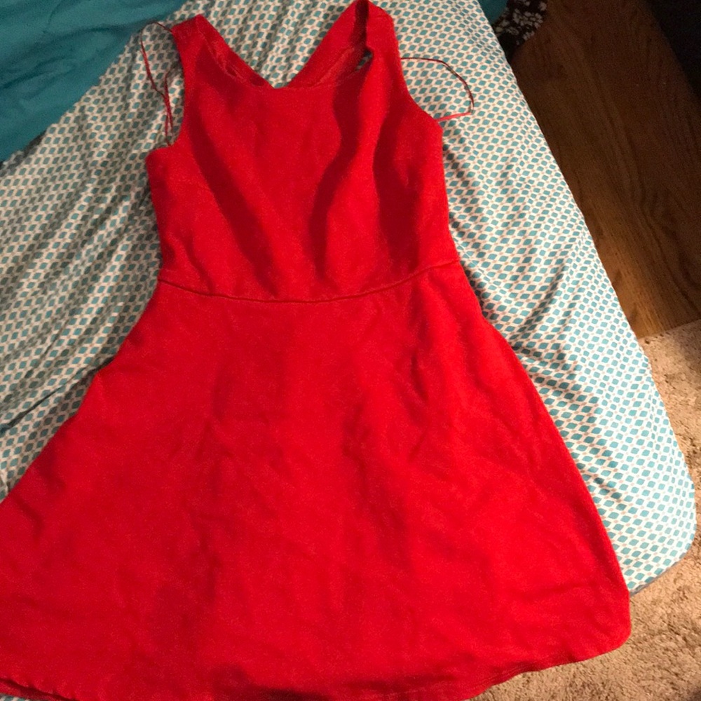 Francesca’s Red Dress